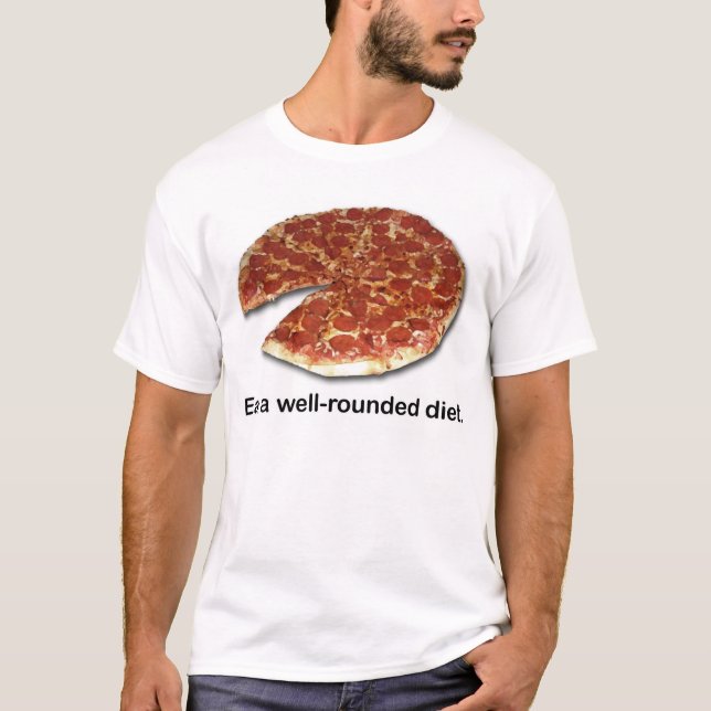 Well Rounded Diet - Front T-Shirt (Front)