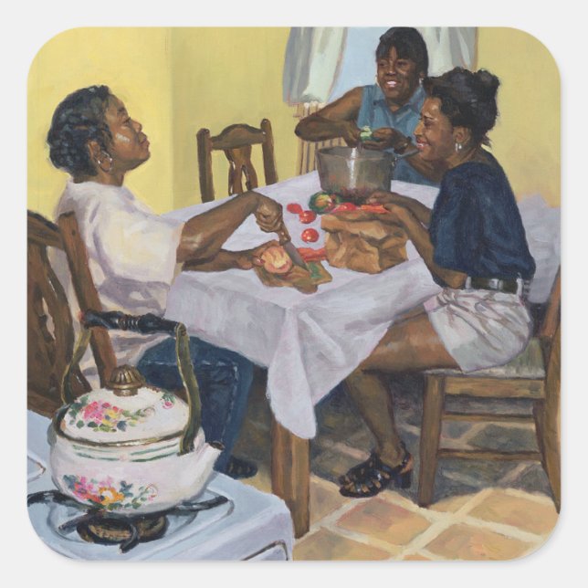 Well Seasoned Banter 1998 Square Sticker (Front)