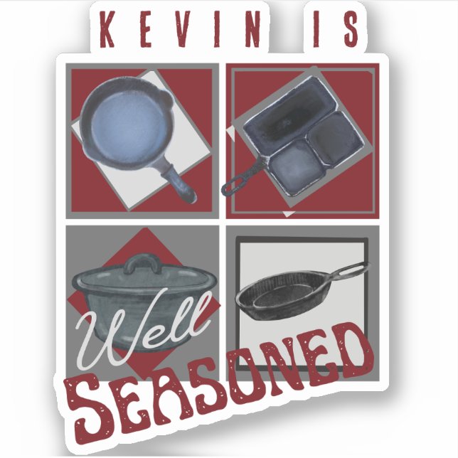 Well Seasoned Cast Iron  (Front)