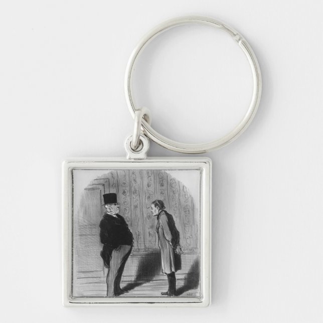 Well, Sir, what about my three terms?' Key Ring (Front)