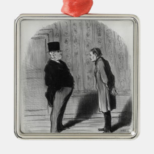 Well, Sir, what about my three terms?' Metal Tree Decoration