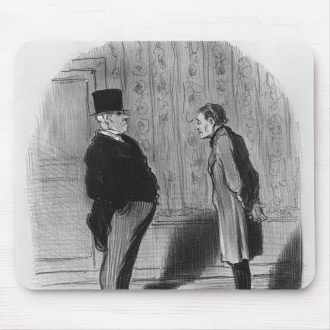 Well, Sir, what about my three terms?' Mouse Mat (Front)