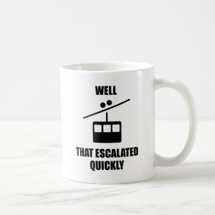 Well That Escalated Quickly Coffee Mug