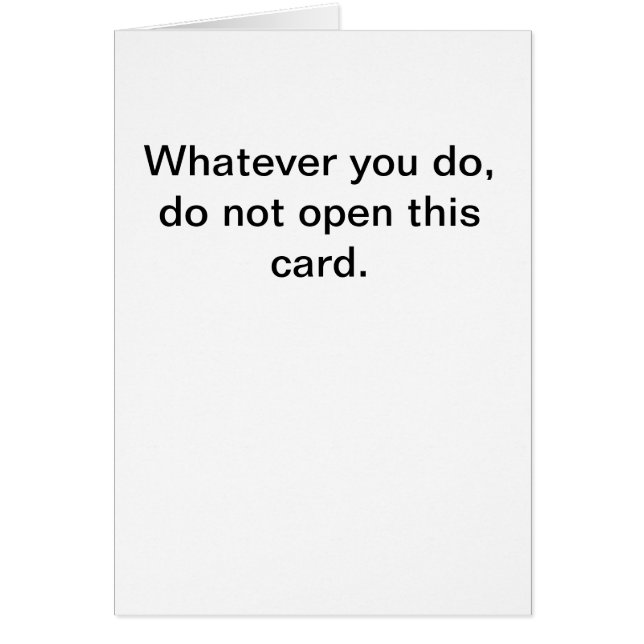 Well that was easy card (Front)