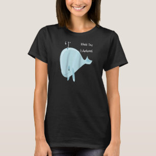 Well This Is Awkward  Whale This Is Awkward Raglan T-Shirt