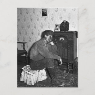 Well-To-Do Miner, 1938 Postcard