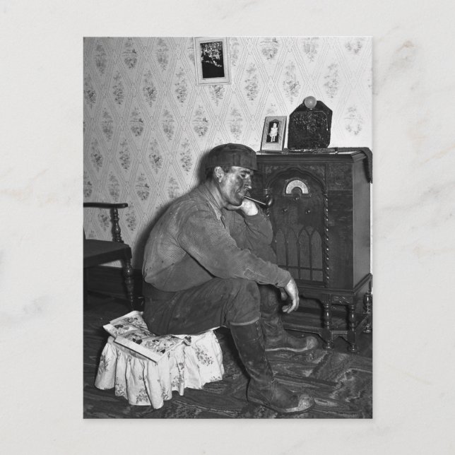 Well-To-Do Miner, 1938 Postcard (Front)