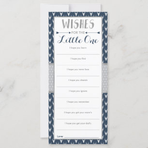 Well Wishes Card, Baby Shower, Woodland Deer