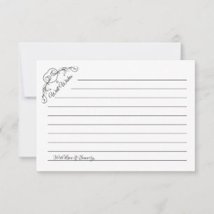 Well Wishes Wedding Heart "Jar Cards" Advice Cards