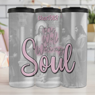 Well With My Soul: Jesus Thermal Tumbler