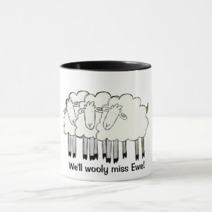 We'll wooly miss Ewe! Mug