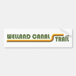 Welland Canal Trail Ontario Canada Bumper Sticker