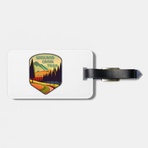 Welland Canal Trail Ontario Canada Colours Luggage Tag