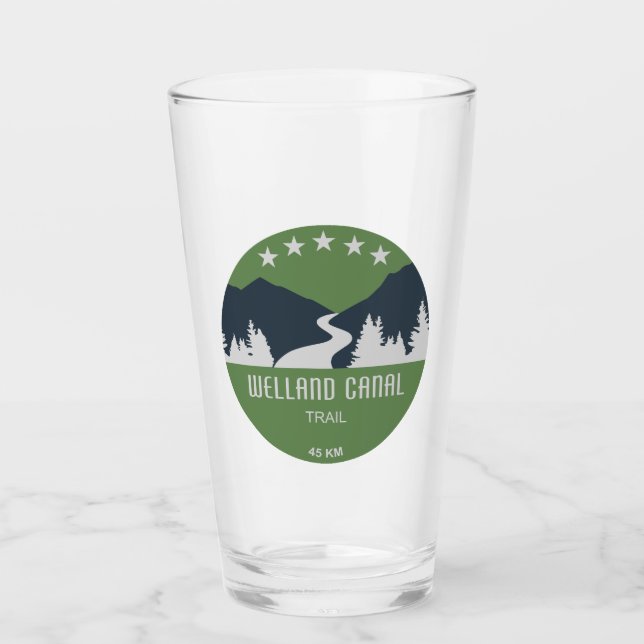 Welland Canal Trail Ontario Canada Glass (Front)