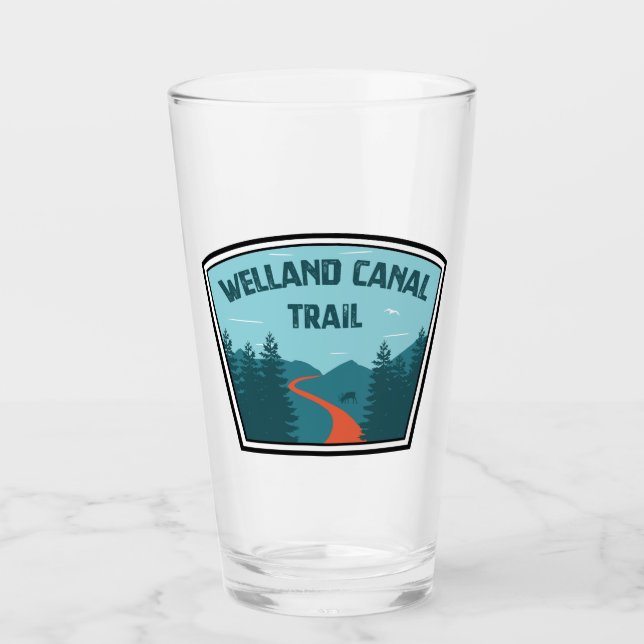 Welland Canal Trail Ontario Canada Glass (Front)