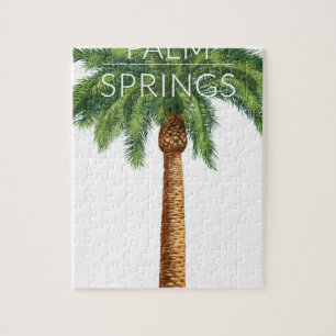 Wellcoda Palm Springs Holiday Summer Fun Jigsaw Puzzle