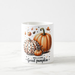 Wellcome Great Pumpkin Coffee Mug