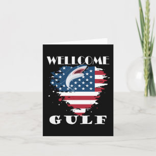 Wellcome Gulf Of United States Of America Card