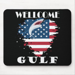 Wellcome Gulf Of United States Of America Mouse Mat