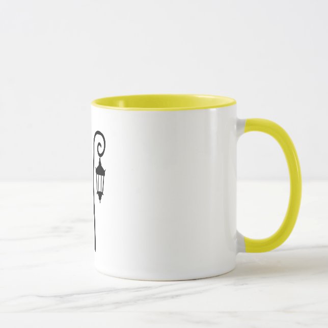 Wellesley College Lamppost Mug - Yellow Class (Right)