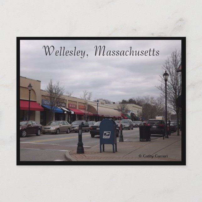 Wellesley, Massachusetts Postcard (Front)
