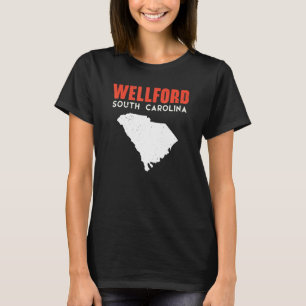 Wellford South Carolina USA State America Travel T-Shirt