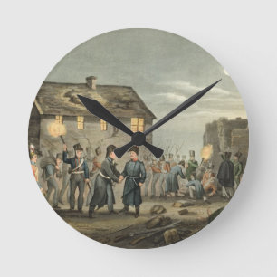 Wellington and Blucher Meeting by Accident at the Round Clock