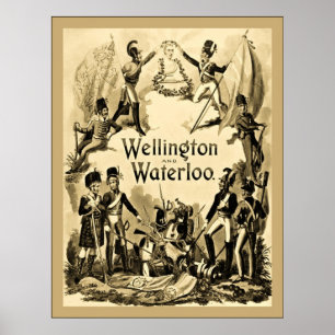 Wellington and Waterloo Poster