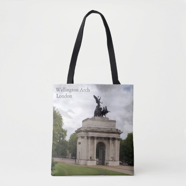 Wellington Arch London Tote Bag (Front)