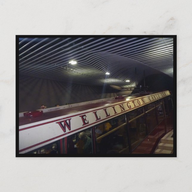 wellington cable car postcard (Front)