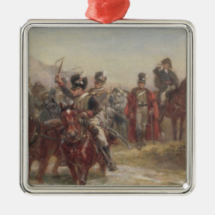Wellington in Spain (oil on panel) (pair of 124470 Metal Tree Decoration