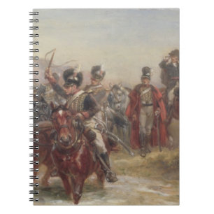 Wellington in Spain (oil on panel) (pair of 124470 Notebook