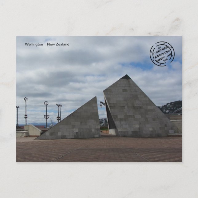 Wellington (Neuseeland) Postkarte Postcard (Front)