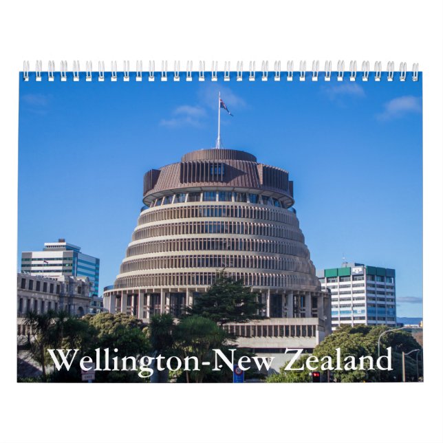 Wellington-New Zealand Calendar (Cover)