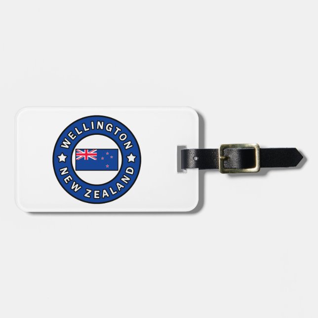 Wellington New Zealand Luggage Tag (Front Horizontal)