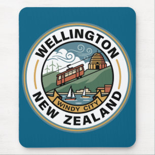 Wellington New Zealand Mouse Mat