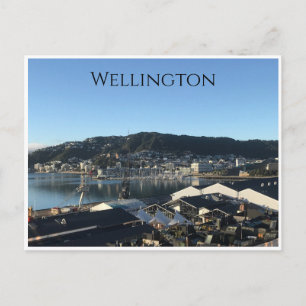 wellington new zealand postcard