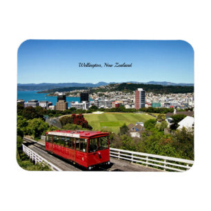 Wellington, New Zealand scenic photograph Magnet