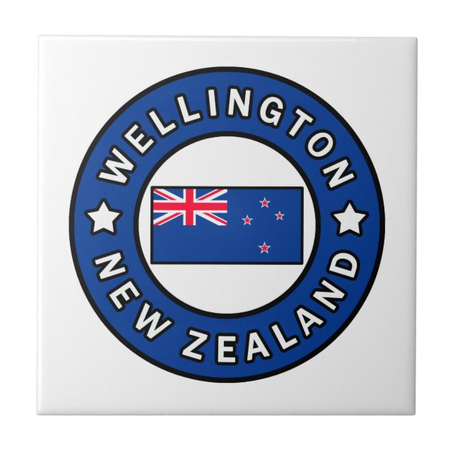 Wellington New Zealand Tile (Front)