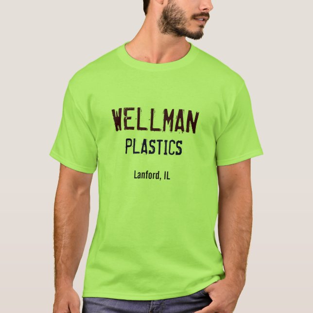 Wellman Plastics T-Shirt (Front)