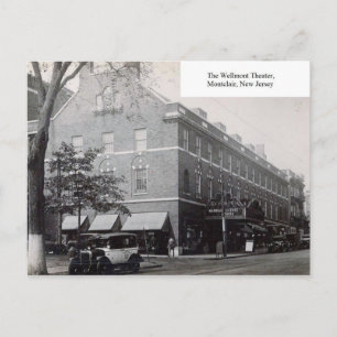 Wellmont Theatre, Montclair, New Jersey, Vintage Postcard