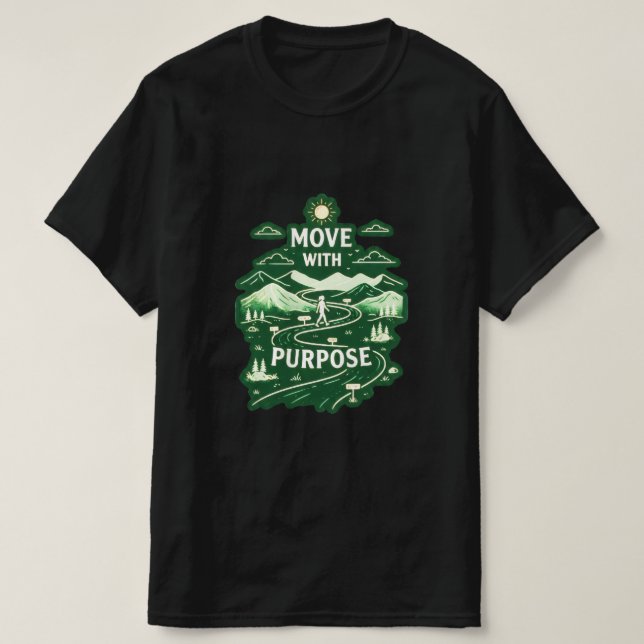 Wellness & Active Lifestyle T-Shirt (Design Front)