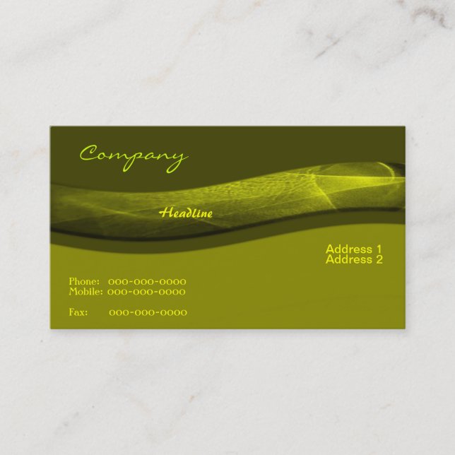 Wellness Business Card (Front)