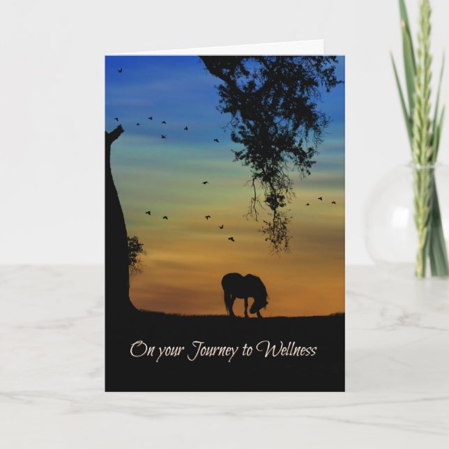 Wellness Card, Holistic Feel Better, Metaphysical Card (Front)