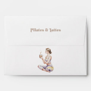Wellness Experience Pilates and Lattes Birthday Envelope