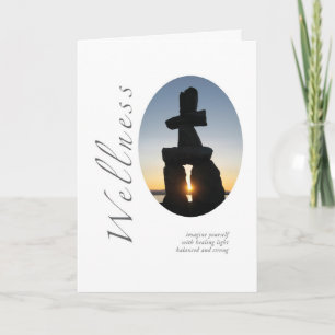 Wellness Inukshuk Card