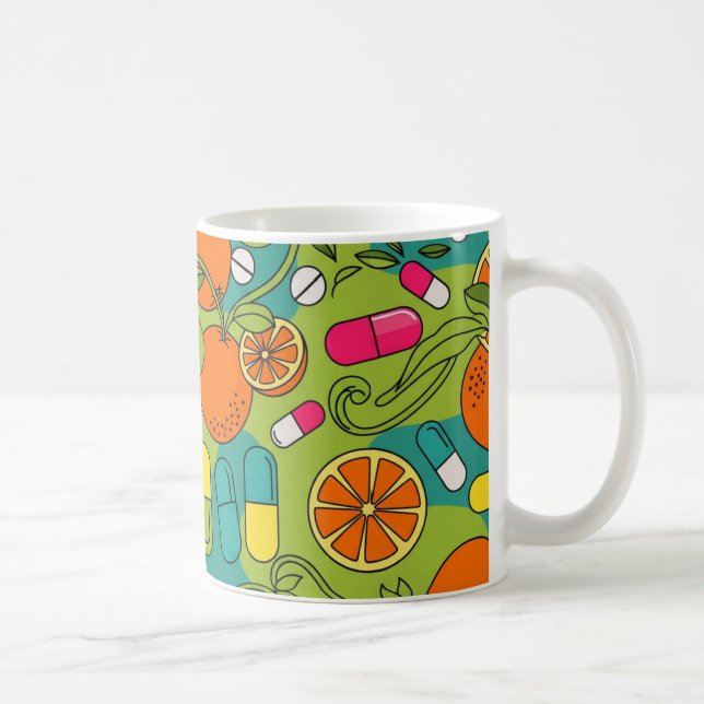 Wellness Pharmacist Gift Idea Coffee Mug (Right)