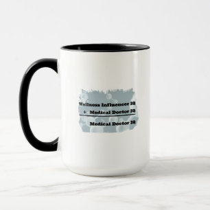 Wellness Plus Doctor IQ Equation Mug