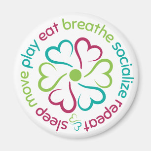 Wellness Wheel Magnet