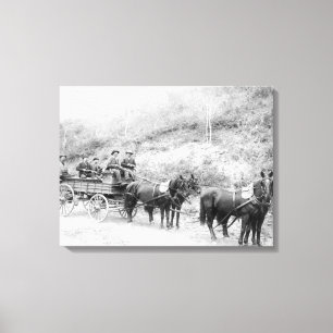 Wells Fargo Express Company Canvas Print